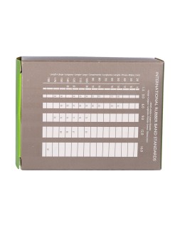 Gomillas elasticas q-connect 100 gr numero 15 150 x 2 mm