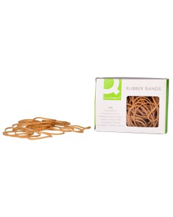 Gomillas elasticas q-connect 100 gr numero 15 150 x 2 mm