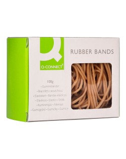 Gomillas elasticas q-connect 100 gr numero 20 200 x 2 mm