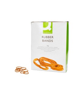 Gomillas elasticas q-connect 1000 gr numero 4 40 x 2 mm