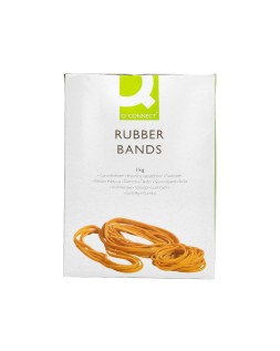 Gomillas elasticas q-connect 1000 gr numero 7 70 x 2 mm