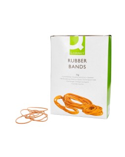 Gomillas elasticas q-connect 1000 gr numero 7 70 x 2 mm