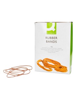 Gomillas elasticas q-connect 1000 gr numero 15 150 x 2 mm