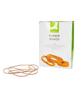 Gomillas elasticas q-connect 1000 gr numero 20 200 x 2 mm
