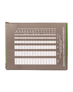 Bandas elasticas q-connect 100 gr 150x9 mm numero 15