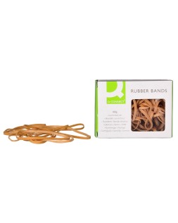 Gomillas elasticas q-connect 100 gr numero 33 90 x 3 mm