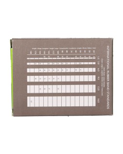 Gomillas elasticas q-connect 100 gr 150x3 mm numero 38