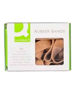 Bandas elasticas q-connect 100 gr 70x5 mm numero 7