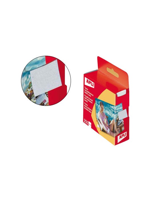 Tacks autoadhesivos apli 2 caras caja de 250 unidades