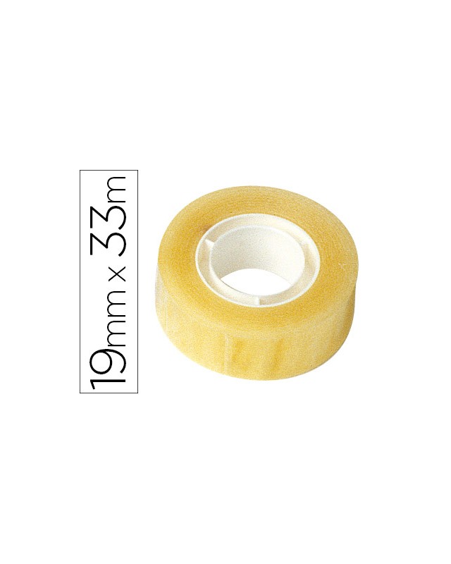 Cinta adhesiva eurocel 33 m x 19 mm