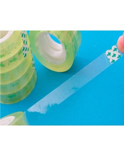 Cinta adhesiva q-connect transparente 33 m x 15 mm