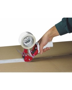 Cinta adhesiva q-connect polipropileno blanca 66 m x 50 mm para embalaje