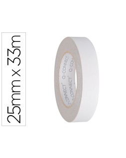 Cinta adhesiva q-connect doble cara 33 m x 25 mm