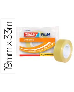 Cinta adhesiva tesa standard 33 m x 19 mm