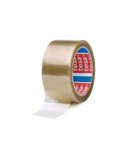Cinta adhesiva tesa pp transparente 66 m x 50 mm para embalaje