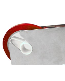 Cinta adhesiva q-connect 66 m x 9 mm roja para cerrar bolsas
