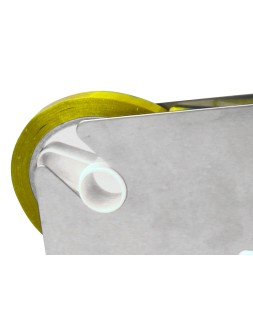 Cinta adhesiva q-connect 66 m x 9 mm amarilla para cerrar bolsas