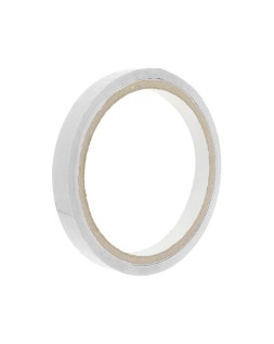 Cinta adhesiva q-connect 66 m x 9 mm blanco para cerrar bolsas
