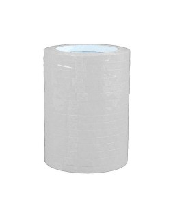 Cinta adhesiva q-connect 66 m x 9 mm blanco para cerrar bolsas
