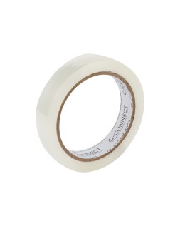 Cinta adhesiva q-connect transparente 66 m x 19 mm encelofanada