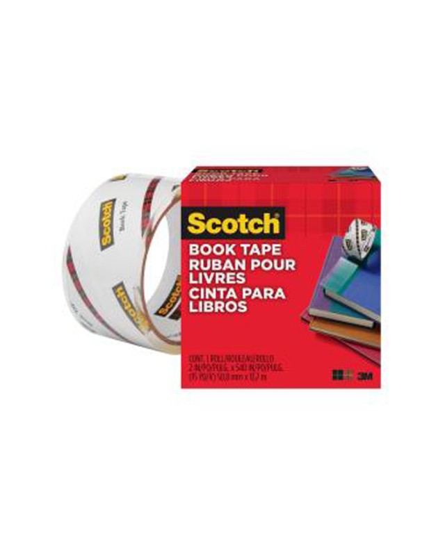 Cinta adhesiva scotch 845 book tape 13,7 m x 50,8 mm