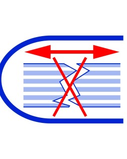 Cinta adhesiva q-connect monofilamentos transparente 50 m x 50 mm para embalaje