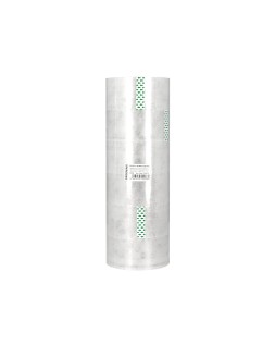 Cinta adhesiva greening polipropileno transparente 60 m x 48 mm para embalaje