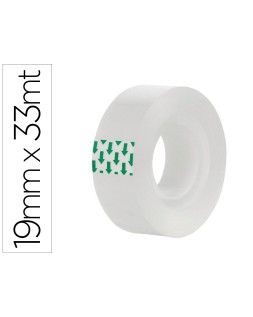Cinta adhesiva greening transparente 33 m x 19 mm