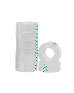 Cinta adhesiva greening transparente 33 m x 19 mm