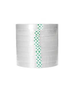 Cinta adhesiva greening transparente 66 m x 19 mm