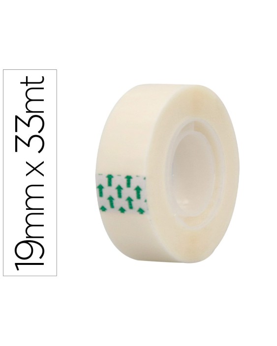 Cinta adhesiva greening invisible 33 m x 19 mm
