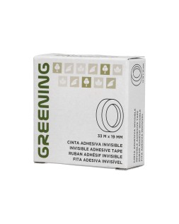 Cinta adhesiva greening invisible 33 m x 19 mm