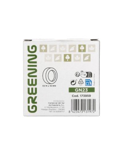 Cinta adhesiva greening invisible 33 m x 19 mm