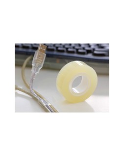 Cinta adhesiva scotch 508 transparente 33 m x 19 mm facil de cortar encelofanada individual