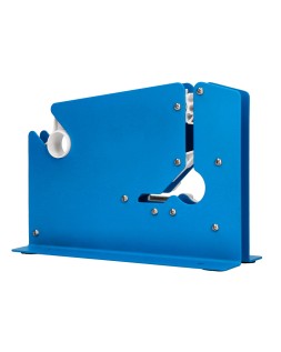 Maquina cierra bolsa q-connect metalica pintada color azul