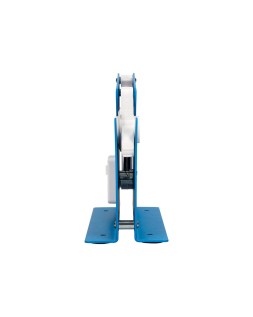 Maquina cierra bolsa q-connect metalica pintada color azul