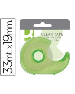 Miniportarrollo q-connect para cinta de 33 m x 19 mm