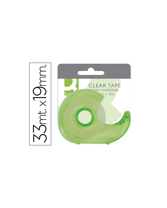 Miniportarrollo q-connect para cinta de 33 m x 19 mm