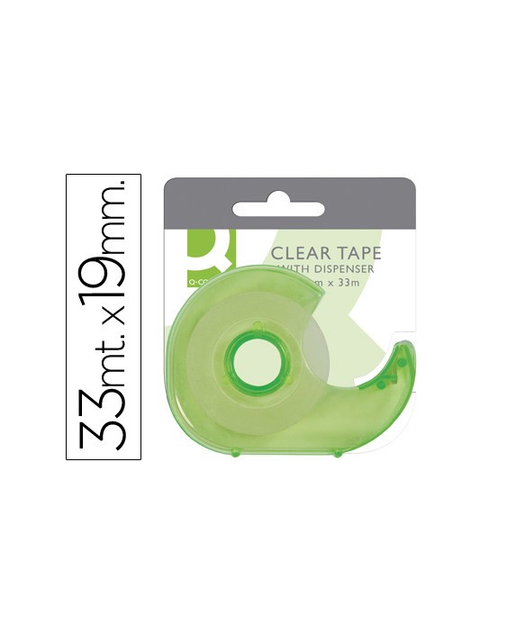 Miniportarrollo q-connect para cinta de 33 m x 19 mm