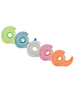 Miniportarrollo q-connect para cinta de 33 m x 19 mm