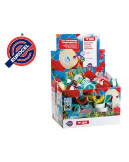 Miniportarrollo eurocel para cintas 10 m x 15 mm unidad