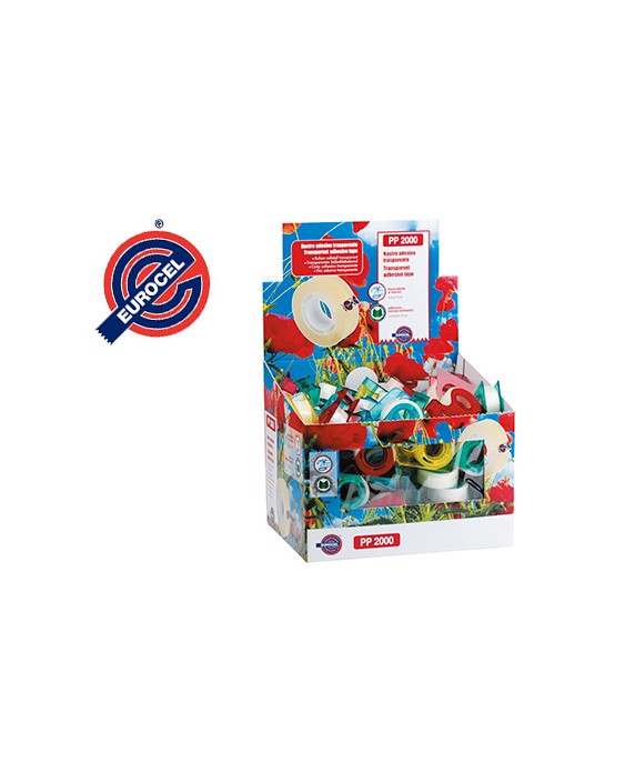 Miniportarrollo eurocel para cintas 10 m x 15 mm unidad