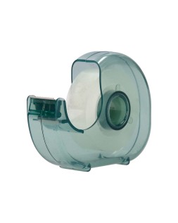 Miniportarrollo liderpapel ecouse 100% plastico reciclado para cinta de 33 m x 19 mm