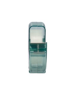 Miniportarrollo liderpapel ecouse 100% plastico reciclado para cinta de 33 m x 19 mm