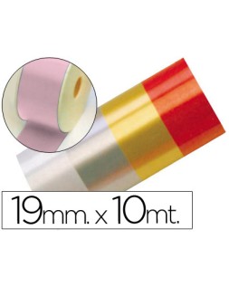 Cinta fantasia 10 m x 19 mm rosa