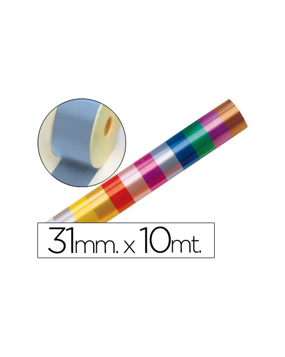 Cinta fantasia 10 m x 31 mm celeste