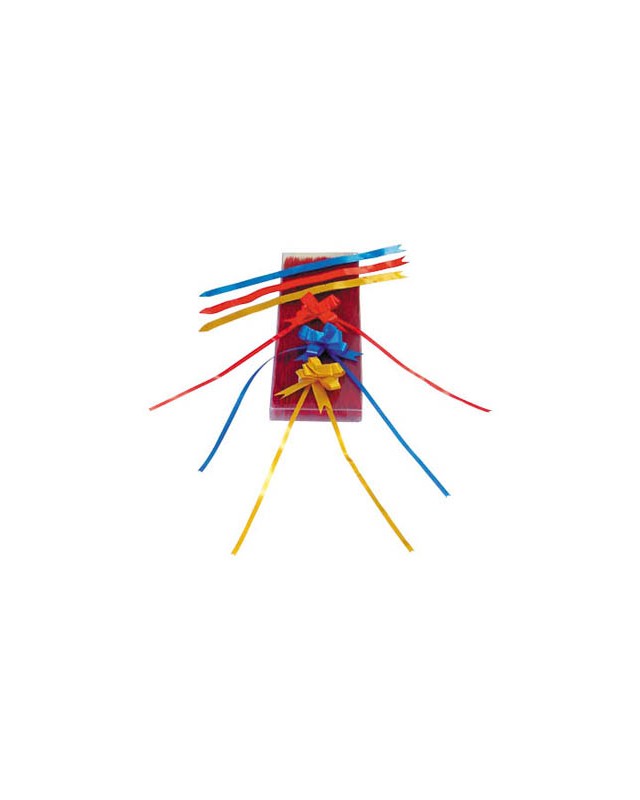 Cinta para hacer lazos rojo 13 mm automatico unidad