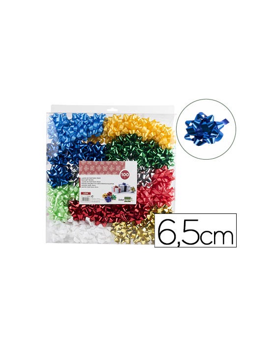 Lazo liderpapel fantasia maxi metalizado colores surtidos