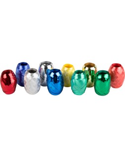 Cinta fantasia liderpapel barrilete 5 mm x 20 m colores metalizados surtidos