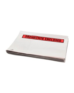 Sobre autoadhesivo q-connect portadocumentos 165x122 mm sin ventana paquete de 100 unidades